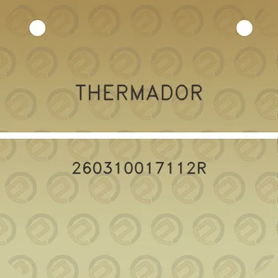 thermador-260310017112r