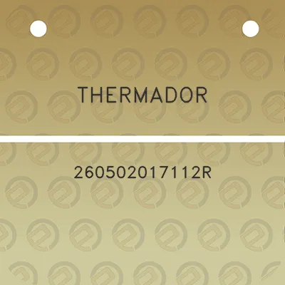 thermador-260502017112r