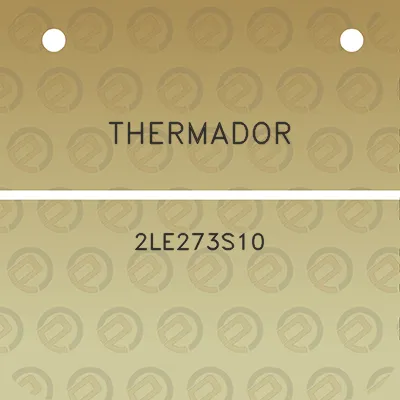 thermador-2le273s10