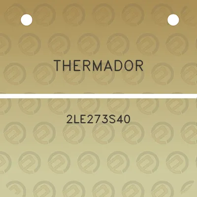 thermador-2le273s40