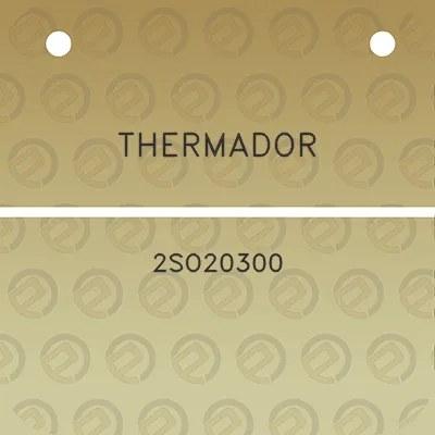 thermador-2so20300