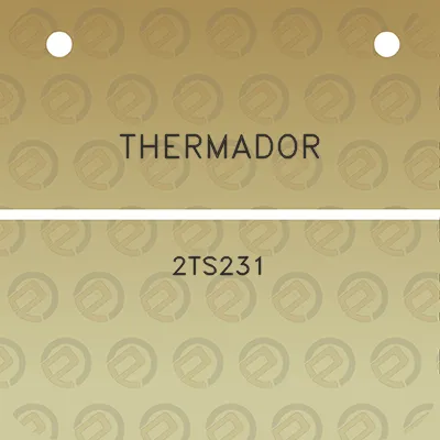 thermador-2ts231