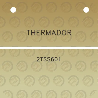 thermador-2tss601