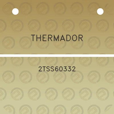 thermador-2tss60332