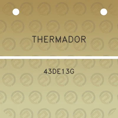 thermador-43de13g