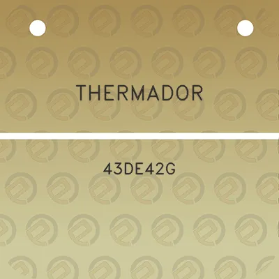 thermador-43de42g