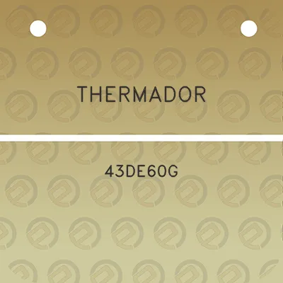 thermador-43de60g