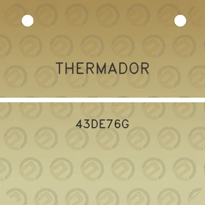 thermador-43de76g