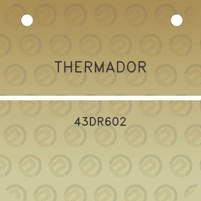 thermador-43dr602