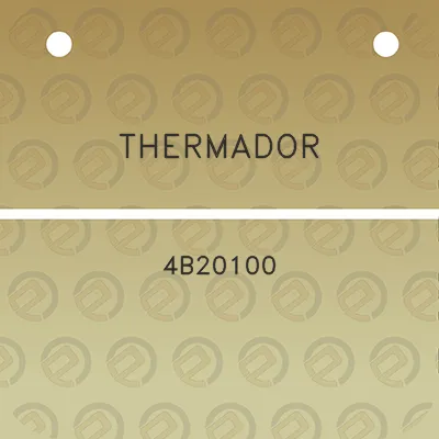 thermador-4b20100