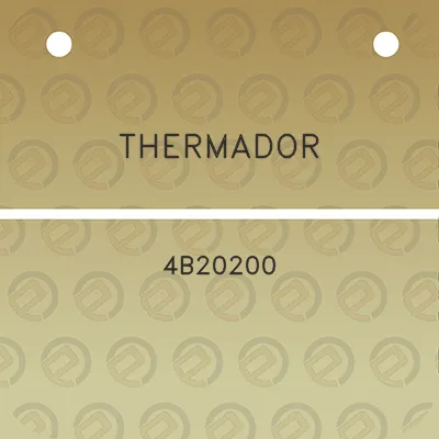 thermador-4b20200