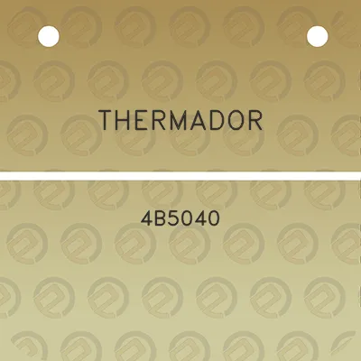 thermador-4b5040