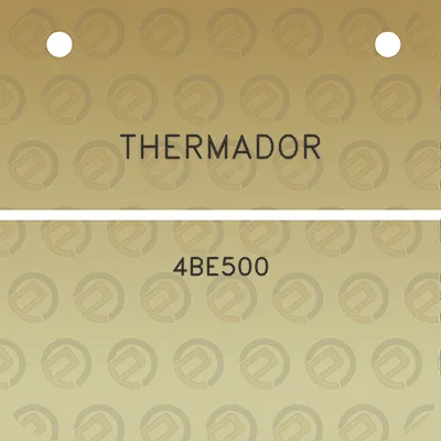 thermador-4be500