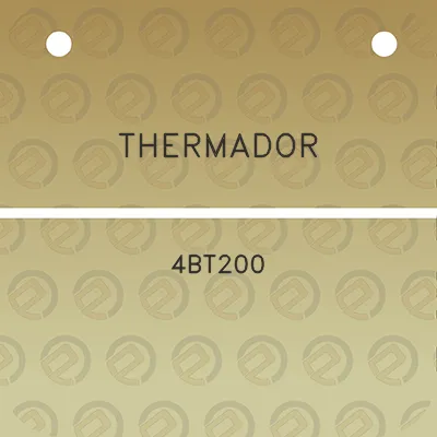 thermador-4bt200