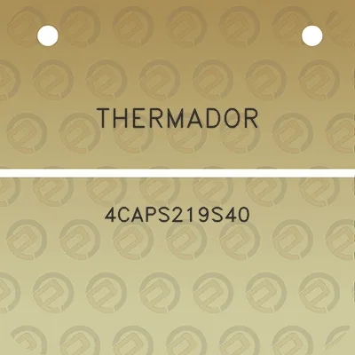 thermador-4caps219s40