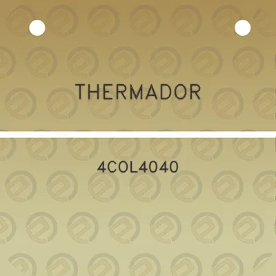 thermador-4col4040