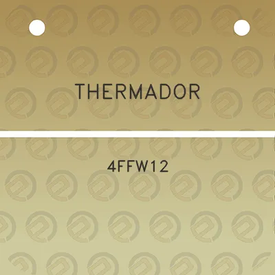 thermador-4ffw12