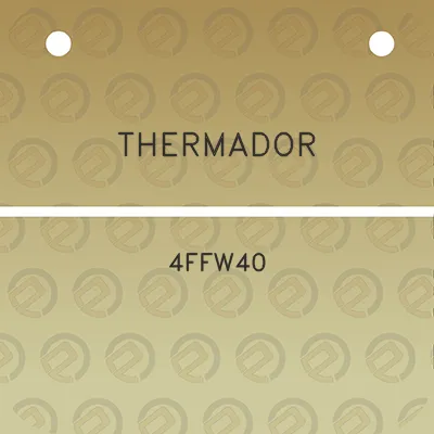 thermador-4ffw40