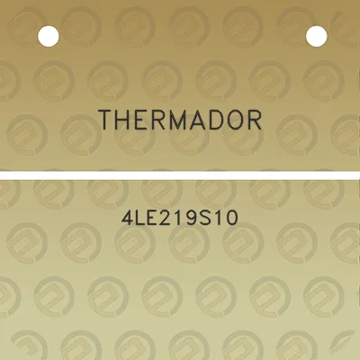 thermador-4le219s10