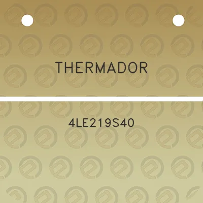 thermador-4le219s40