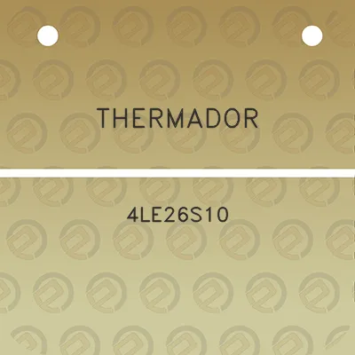 thermador-4le26s10