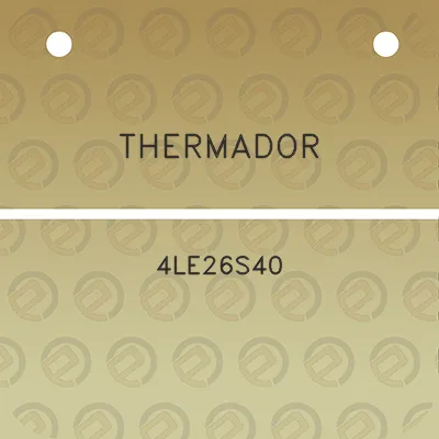 thermador-4le26s40