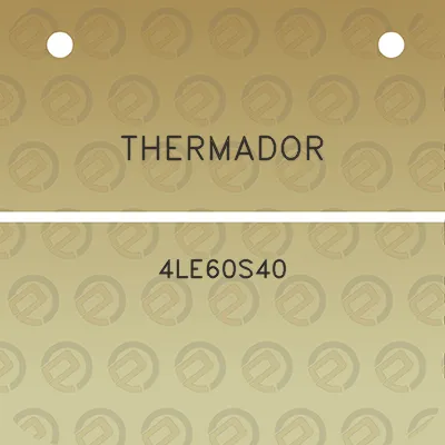 thermador-4le60s40