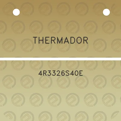 thermador-4r3326s40e