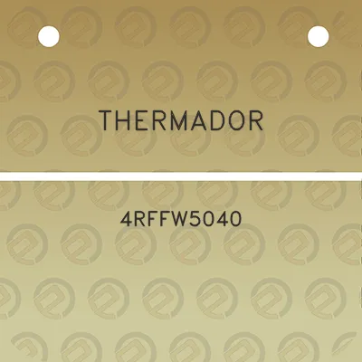 thermador-4rffw5040