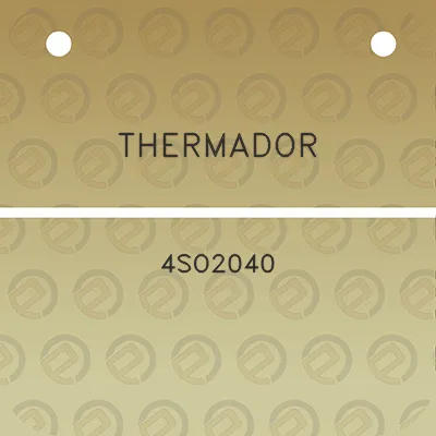 thermador-4so2040