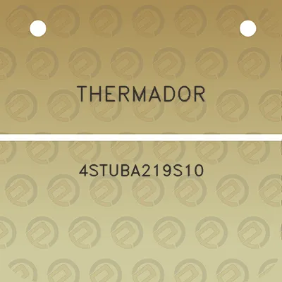 thermador-4stuba219s10