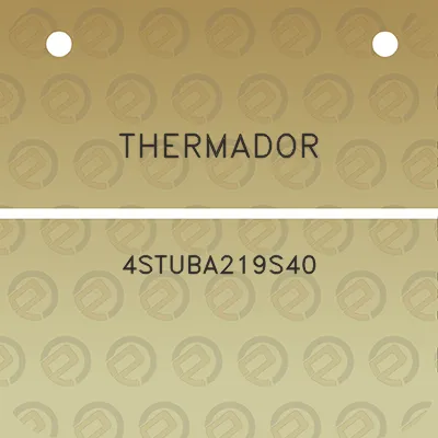 thermador-4stuba219s40