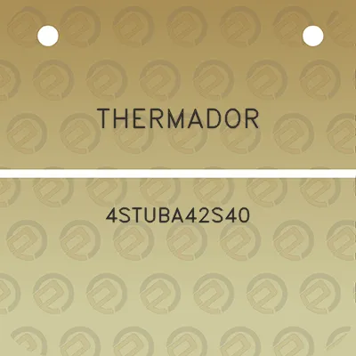 thermador-4stuba42s40