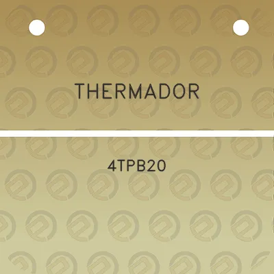 thermador-4tpb20