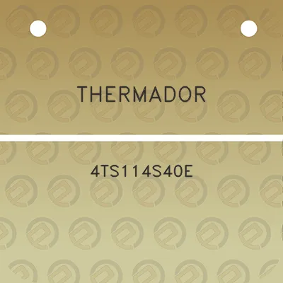 thermador-4ts114s40e