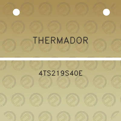 thermador-4ts219s40e