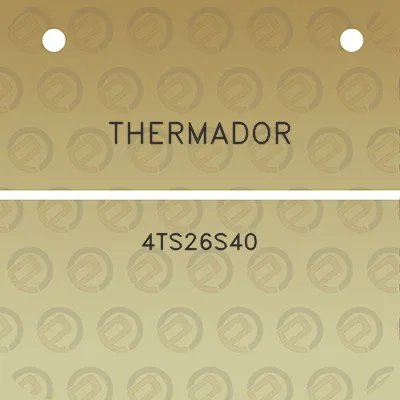 thermador-4ts26s40