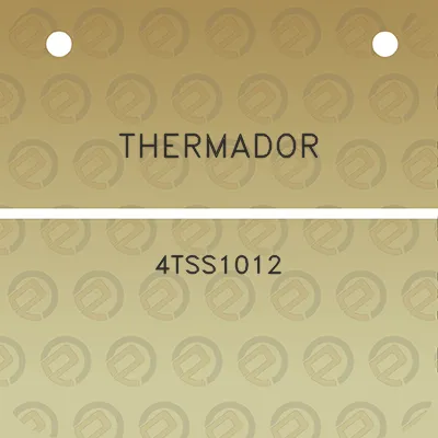 thermador-4tss1012