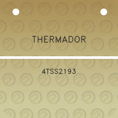 thermador-4tss2193