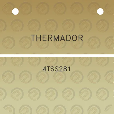 thermador-4tss281