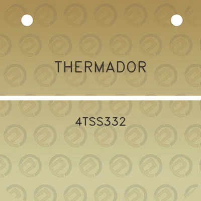 thermador-4tss332