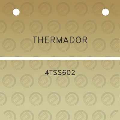 thermador-4tss602