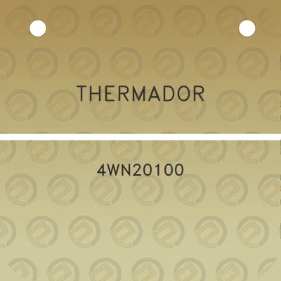 thermador-4wn20100