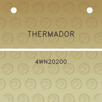 thermador-4wn20200