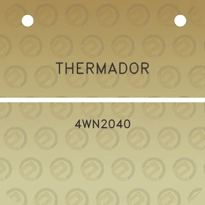 thermador-4wn2040