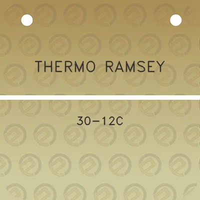 thermo-ramsey-30-12c