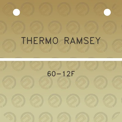 thermo-ramsey-60-12f