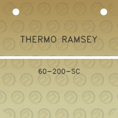 thermo-ramsey-60-200-sc