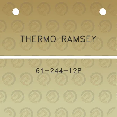 thermo-ramsey-61-244-12p