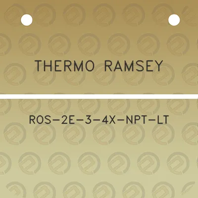 thermo-ramsey-ros-2e-3-4x-npt-lt